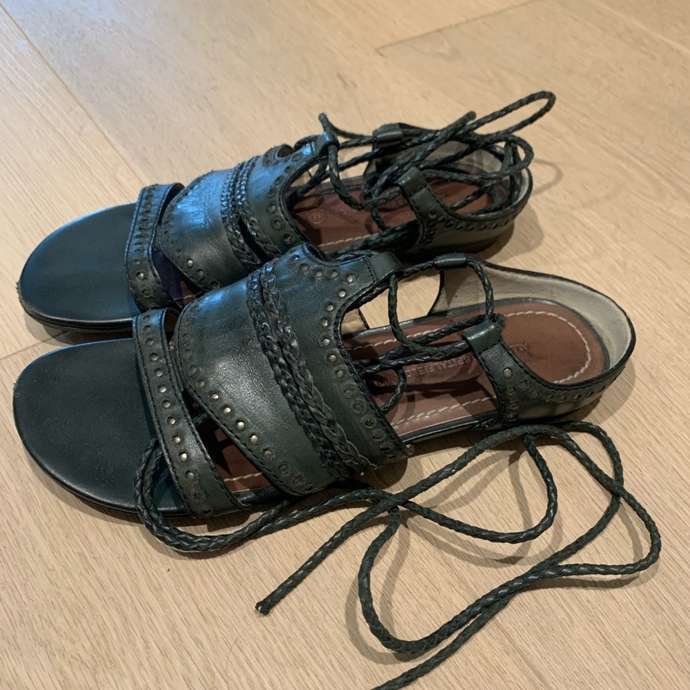 All Saints Roman Style Sandals in Navy
